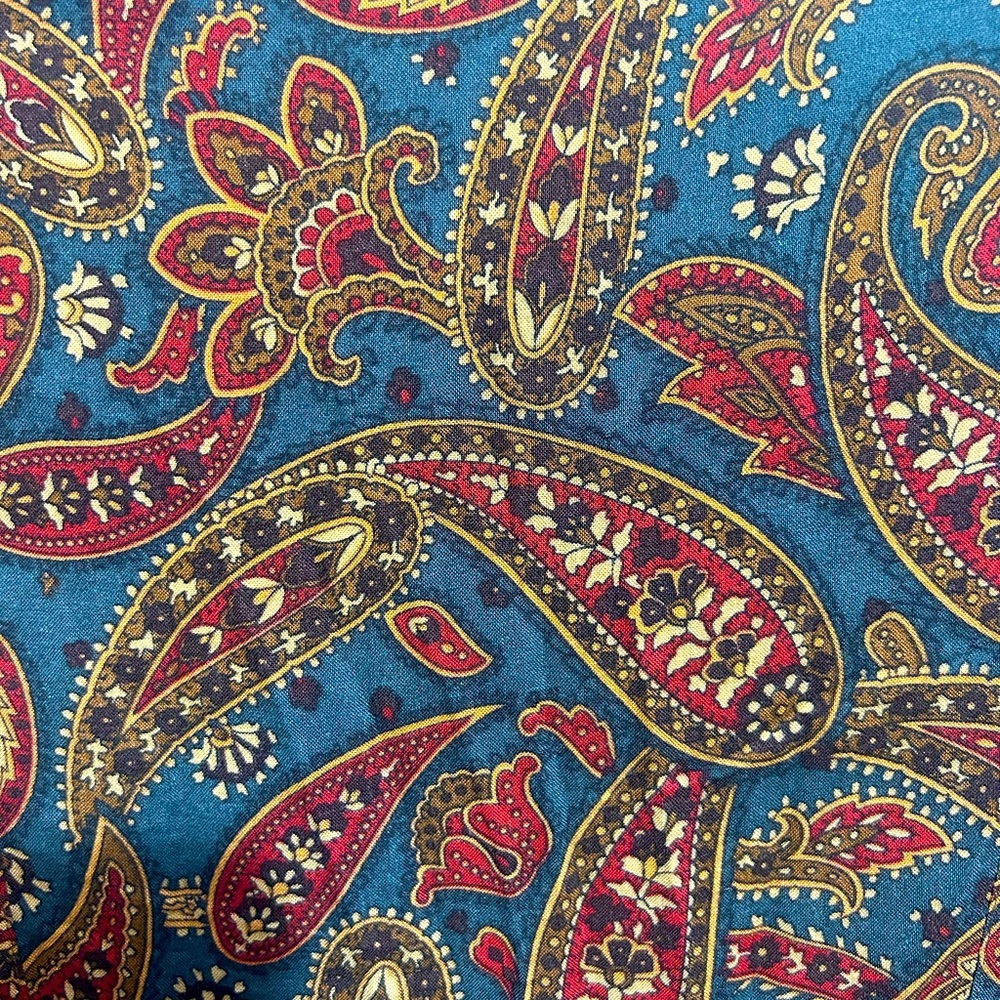 Karin Stevens Vintage Paisley dress. Size 7 petite - Picture 6 of 7